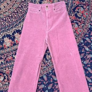 Wide Leg Corduroy Pants